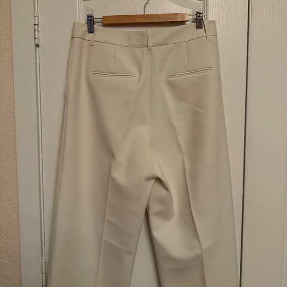 Aritzia Wilfred Effortless Cream Women's Trousers - Picture 11 of 16